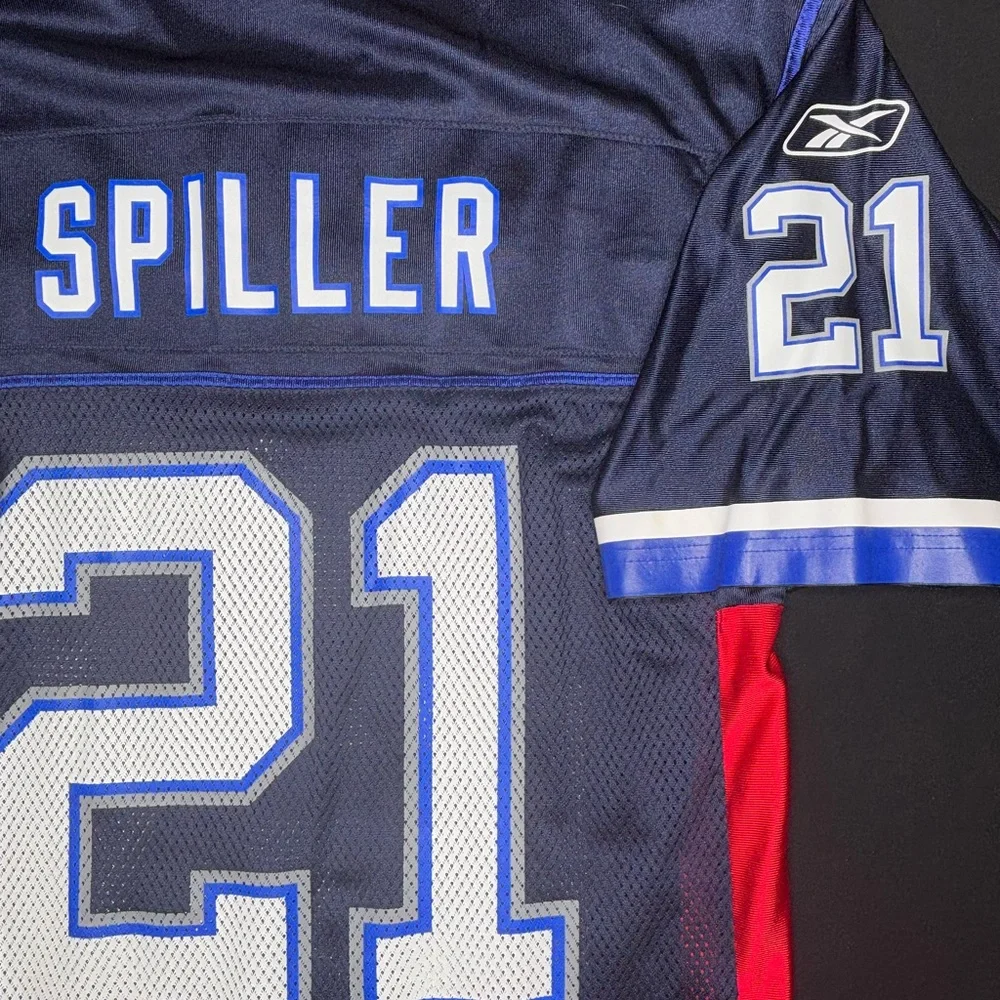 CJ Spiller #28 Buffalo Bills NFL Vintage Reebok Football Jersey Men's Size Small - Picture 4 of 6
